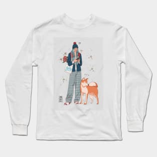 Shiba dog Long Sleeve T-Shirt